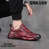European Style Genuine Leather Premium Sneaker