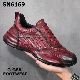European Style Genuine Leather Premium Sneaker