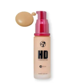 W7 12 Hour HD Foundation 30ml - Tan