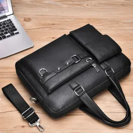 Men's Business Horizontal Laptop Bag 