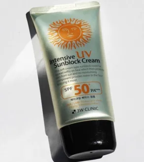 3w Clinic Intensive UV Sunblock Cream- 70ml