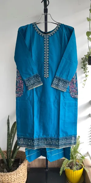 Pakistani Original Hayat's Stitched Cotton 2pcs_ Pakistani Original Hayat's Stitched Cotton 2pcs