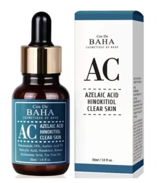Cos De BAHA AC Azelaic Acid Hinokitiol Clear Skin Serum (AC) 30ml