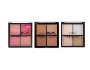 Technic Matte Mega Blush & Bronzer - 11.2g & Highlighter Combo
