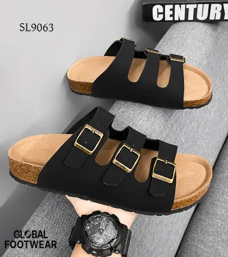 Summer slide platform slippers