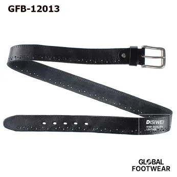Genuine leather men's leather retro belt handmade
