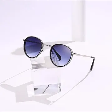 Round Frame Metal Sunglasses