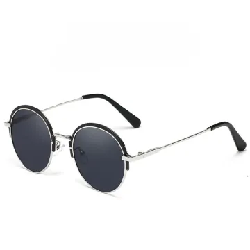 Retro Fashion Sunglasses Round Frame