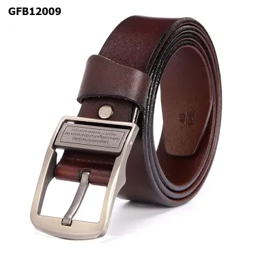 Retro Pure Cowhide Belt