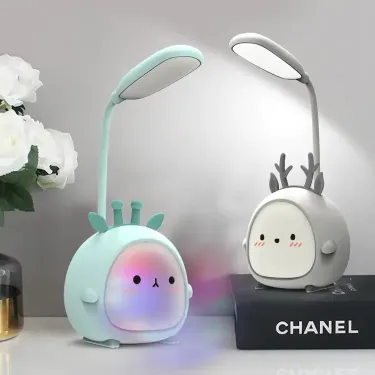 Rechargeable Cartoon LED Desk Lamp Colorful Night light