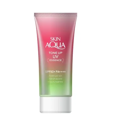 SKIN AQUA Tone Up UV Essence Sunscreen Rose 80g