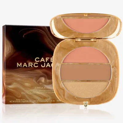 Marc Jacobs Beauty O!Mega x Three Powder Blush-Bronze-Highlight Palette