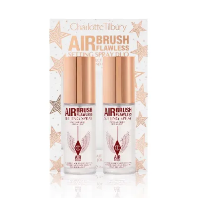 Charlotte Tilbury Mini Airbrush Flawless Setting Spray Duo (34ml*2)