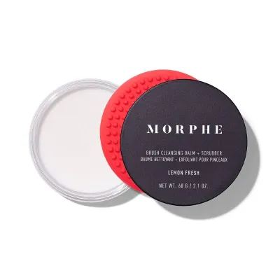 Morphe Brush Cleansing Balm + Scrubber- Lemon Fresh