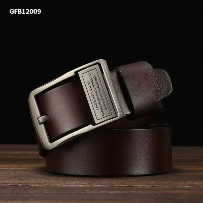 Retro Pure Cowhide Belt