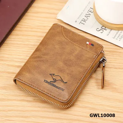 Rfid Anti-theft Brush Short Wallet