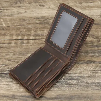Crazy Horse Leather Vntage Wallet