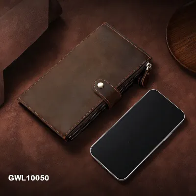 Genuine Leather Anti Magnetic Wallet