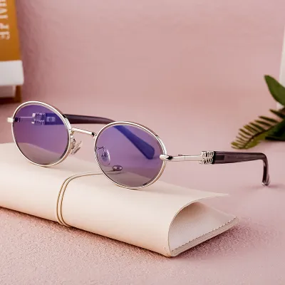 Oval Frame Sunglasses