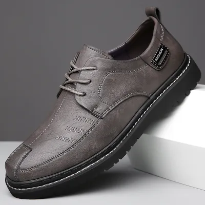 GENUINE LEATHER BUSINESS CASUAL SHOES