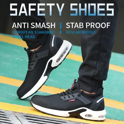 ANTI-PUNCTURE BREATHABLE SAFETY SHOES