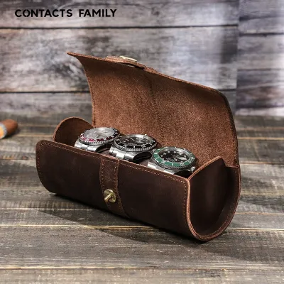 Genuine Leather Storage Box 