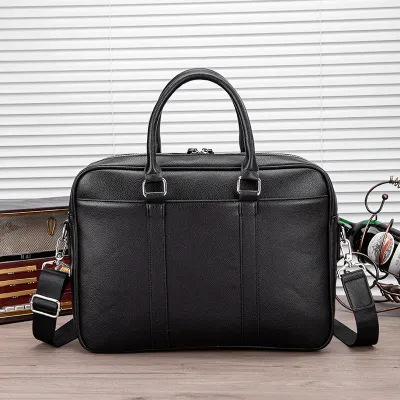 Leather Briefcase Business Bag