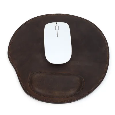 Leather Curved Mouse Pad Mini