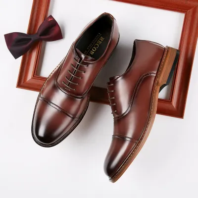 Formal Leather Oxford Shoes