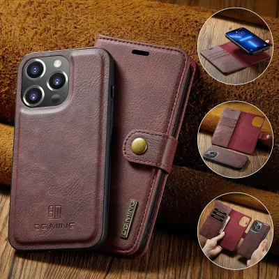 Magnetic Leather Protective Case For iPhone