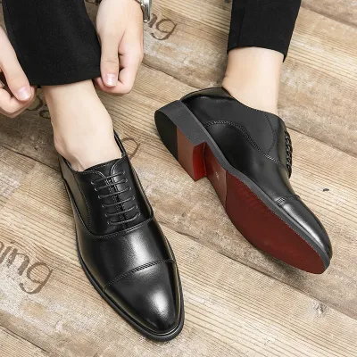 British Style Leather  Loafers 