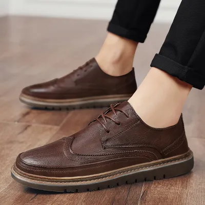 Men's Business Casual Leather Shoes