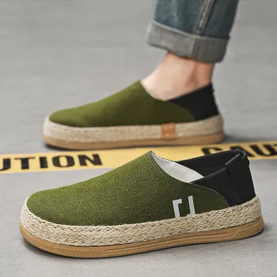 Round-Toed Loafers Work Casual Trendy Men's Shoes