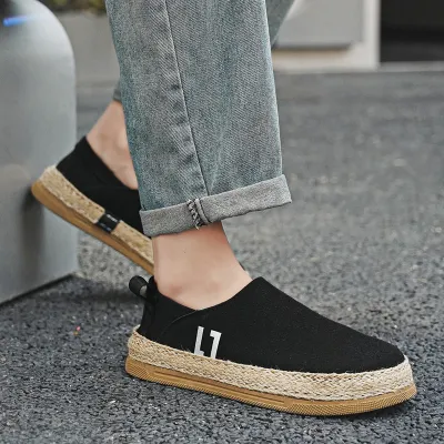 Round-Toed Loafers Work Casual Trendy Men's Shoes