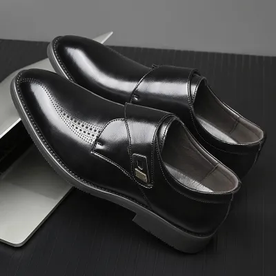 Casual Formal Men's Slip-On Leather Shoes