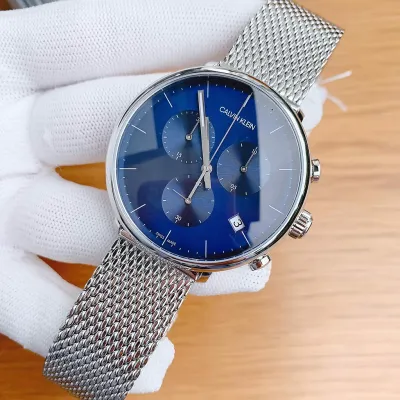 Calvin Klein High Noon Blue Dial  Watch 