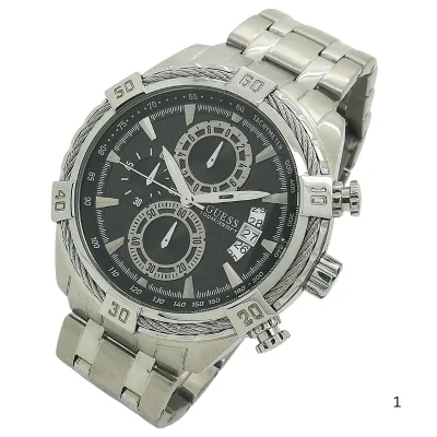Guess Men's Stylish and Functional Design Wristwatch