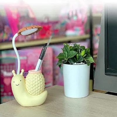 Desk Lamp Pen Holder