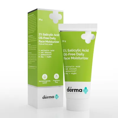 The Derma CO 1% Salicylic Acid Moisturizer Oil Free 50g