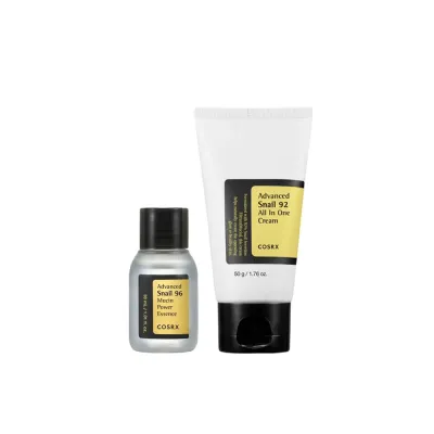 COSRX Advanced Snail Cream and Essence Mini Combo