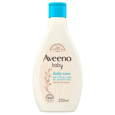 Aveeno Baby Daily Care Hair & Body Wash For Sensitive Skin 250ml