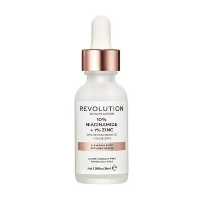 Revolution Skincare Blemish and Pore Refining Serum – 10% Niacinamide + 1% Zinc 30ml