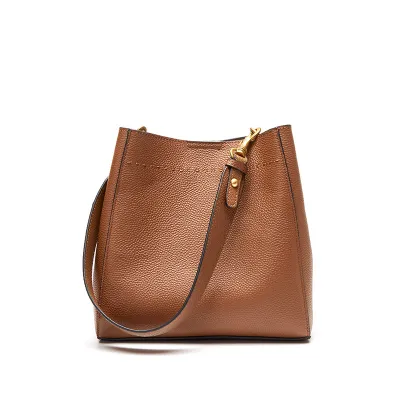 Genuine Leather Shoulder Tote Bags TB4611