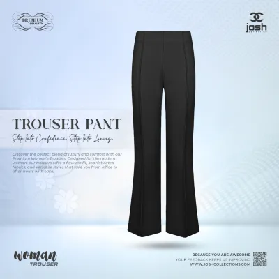Exclusive Ladies Trouser (Black)