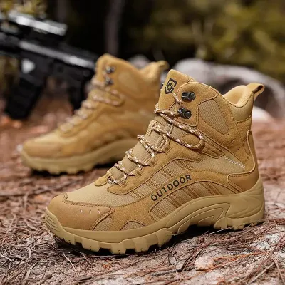 RETRO OUTDOOR COMBAT BOOTS