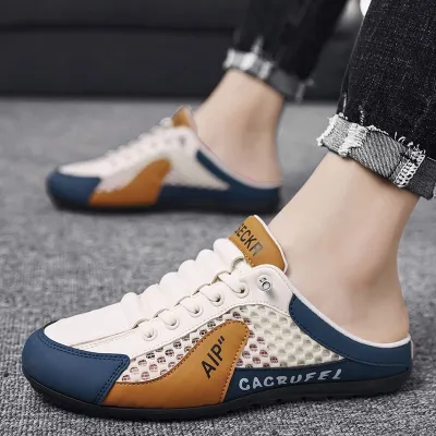  BREATHABLE MESH HALF SHOES