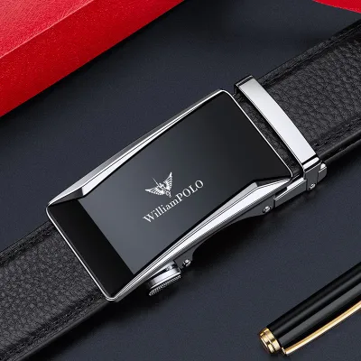 MEN'S TOP LAYER LEATHER BELT 