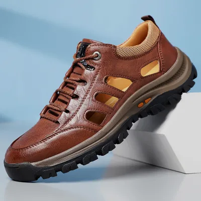 MEN'S CASUAL BREATHABLE HOLE SHOES 
