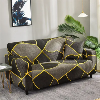  Stretch Milk Silk Sofa Covers for Living Room Sectional Couch Covers