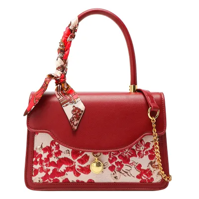 RED WEDDING HANDBAG